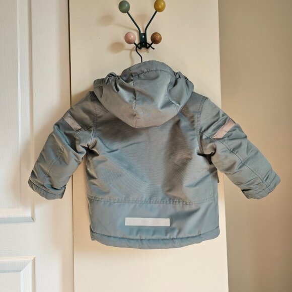 H&M Water-Resistant Padded Parka and Snow Pants with Suspenders - Picture 9 of 16